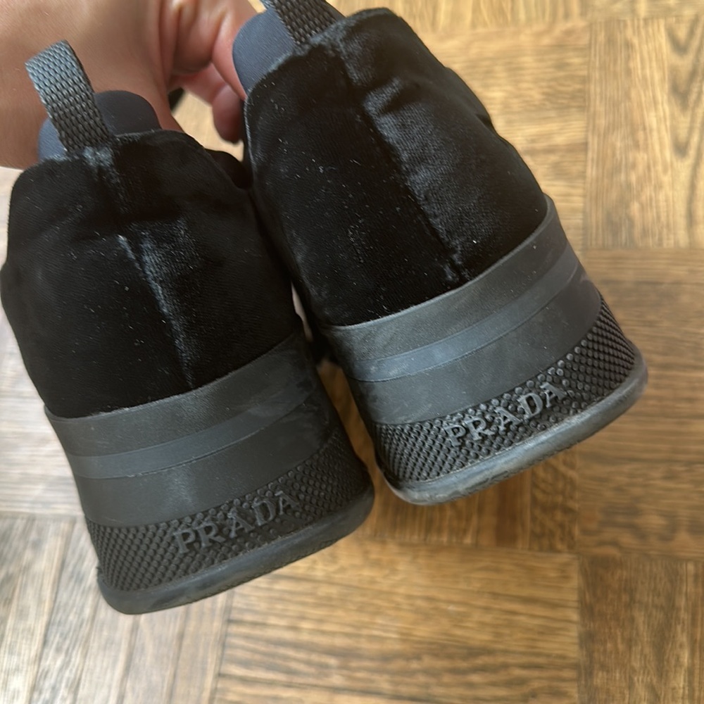 Prada platform sneakers